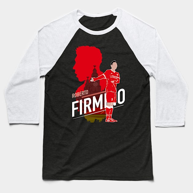 The Legend Bobby Firmino Baseball T-Shirt by BAJAJU